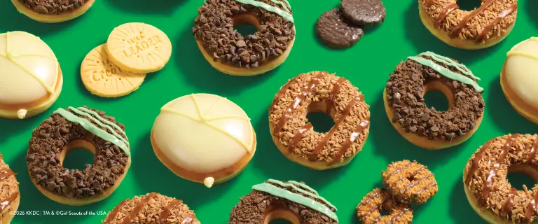 krispy kreme and girl scouts