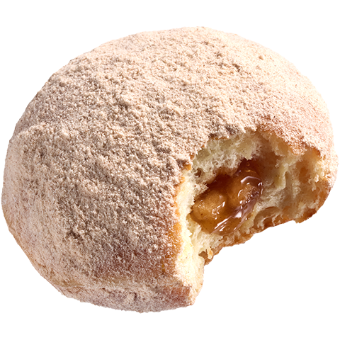 Cinnamon Apple Filled Doughnut