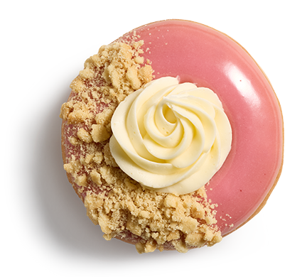 RASPBERRY CHEESECAKE DOUGHNUT