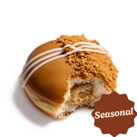 Biscoff® Cookie Butter Kreme™ Filled  Doughnut