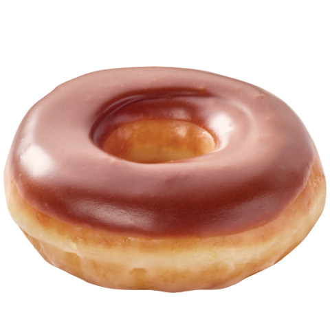 Picture of Chocolate Iced Doughnut