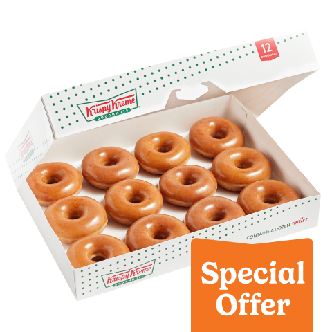 pumpkin spice original glazed dozen for $5