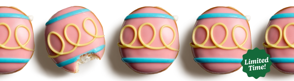 Strawberry Egg Doughnuts