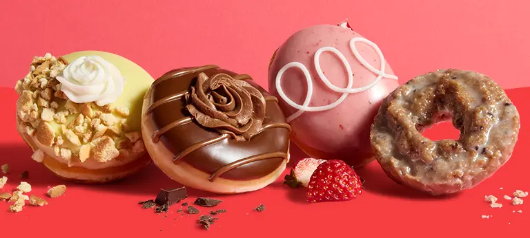 spring seasonal doughnut collection