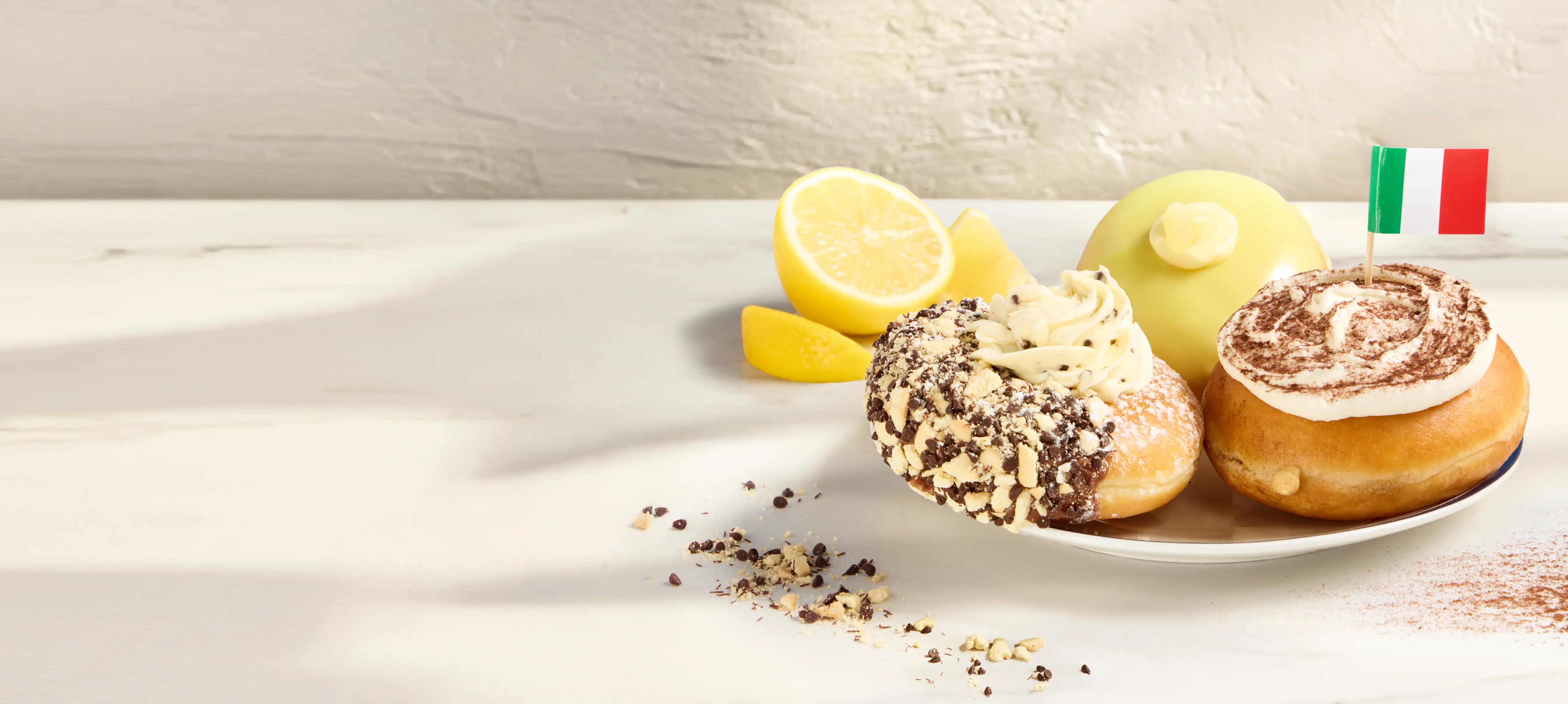 experience a taste of italy with Krispy Kreme's Passport to Italy Collection