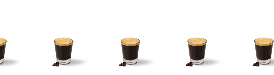 Multiple shots of espresso
