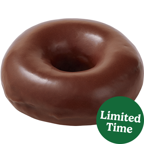 Chocolate Original Glazed® Doughnuts – Made with Hershey’s 
