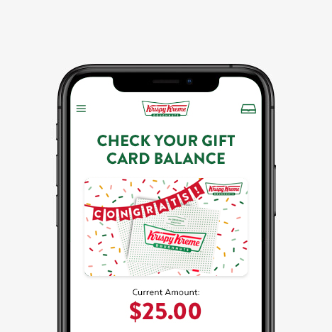 Krispy Kreme Gift Card Balance Checker
