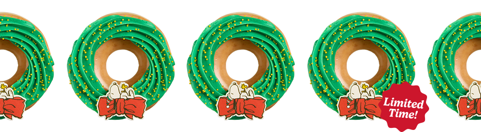 Christmas Wreath Doughnut
