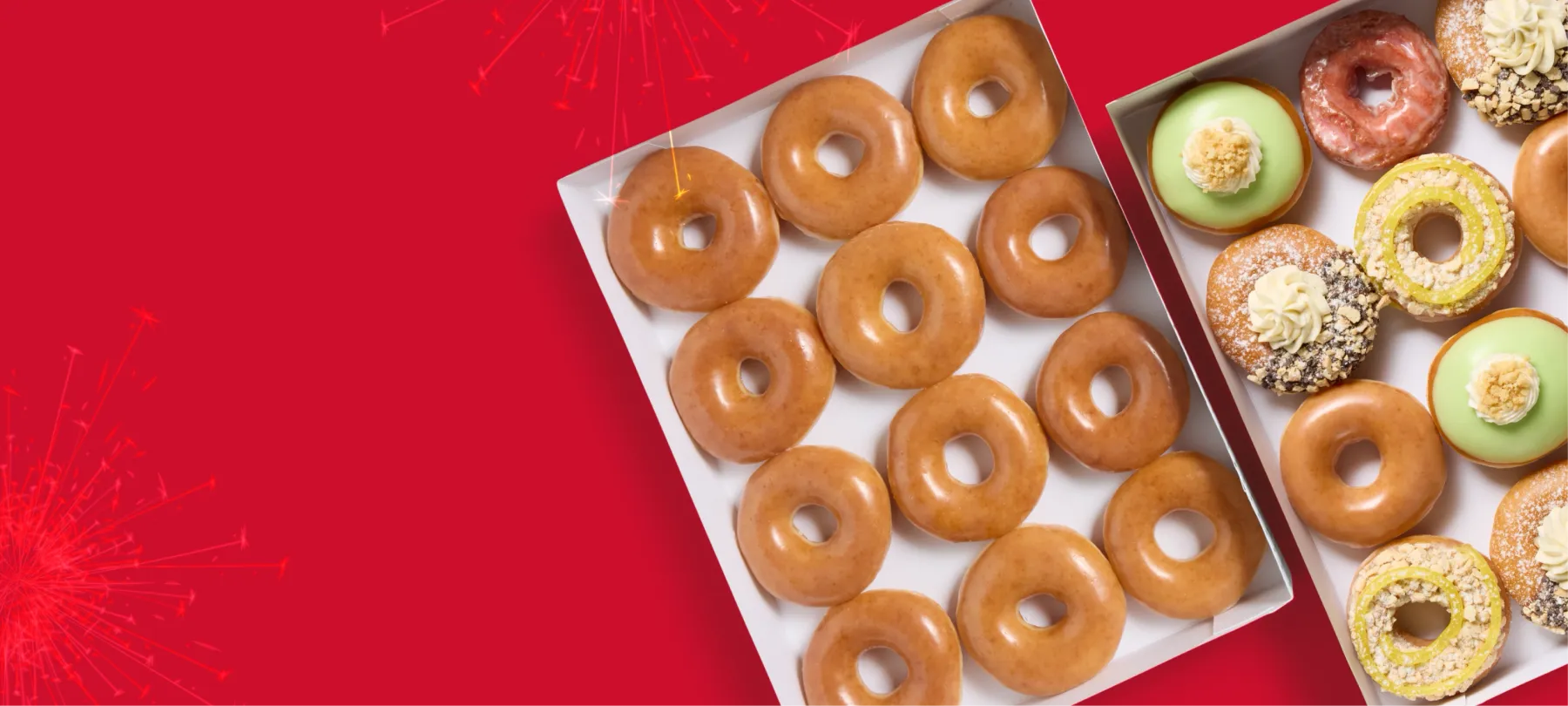 summer dozen with offer for Original Glazed Dozens