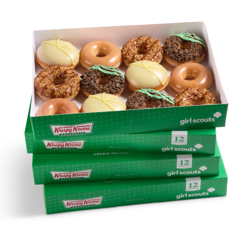 Girl Scout Cookie Doughnuts Catered