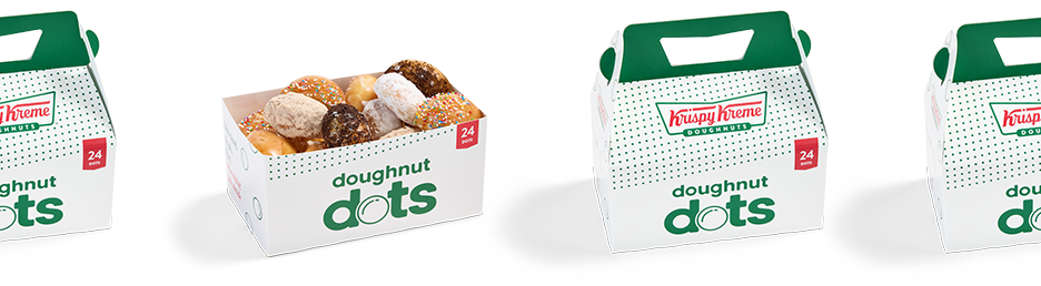 24 Count Assorted Donut Dots banner
