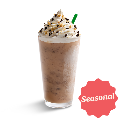 frozen cookie blast latte