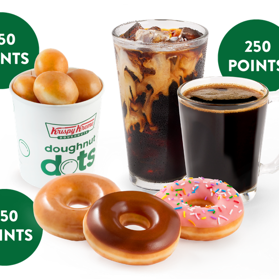 Image for Treat Yourself to a Doughnut, Dots or Coffee