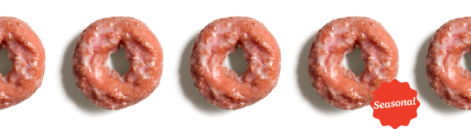 ORIGINAL GLAZED® STRAWBERRY CAKE DOUGHNUT
