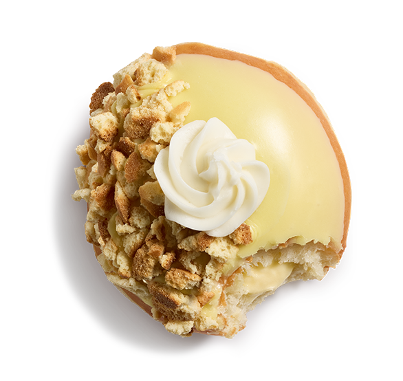 banana pudding doughnut