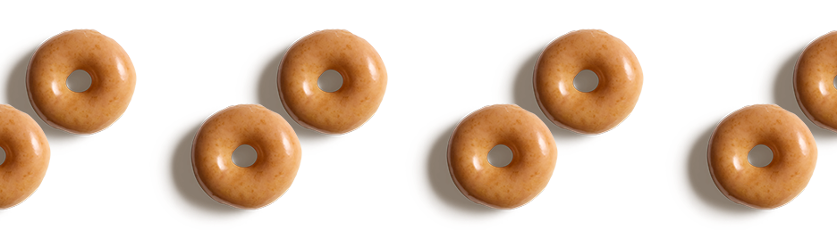 Mini Original Glazed<sup>®</sup> Doughnut banner