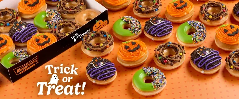 Krispy Kreme's Halloween Doughnuts - Trick or Treat Collection