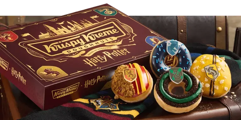 harry potter krispy kreme doughnuts