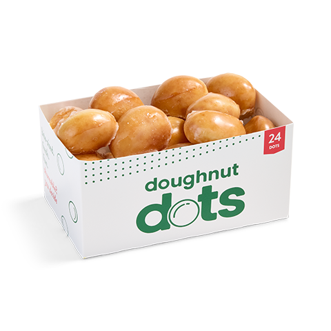 Picture of 24 Count Original Glazed<sup>®</sup> Doughnut Dots