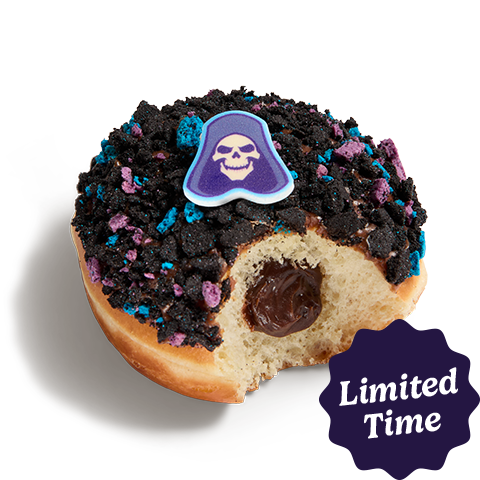 Skeletor Double Chocolate Doughnut