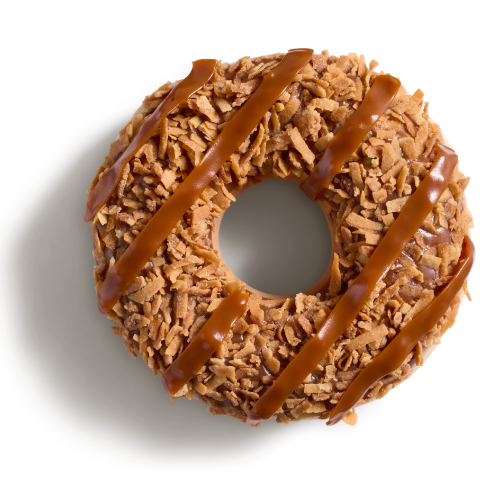 Coconut Caramel Doughnut 
