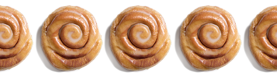 Original Glazed<sup>®</sup> Cinnamon Roll banner