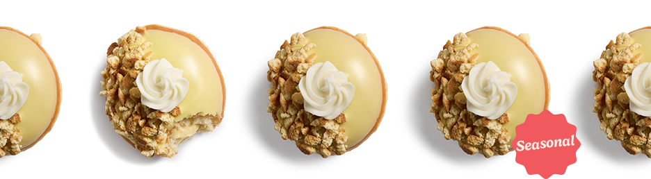 banana pudding doughnut