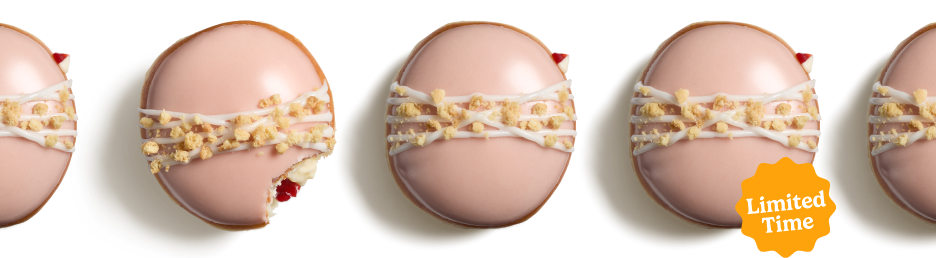 Guava Cheesecake Donut