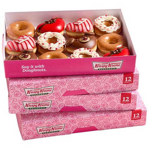 Krispy Kreme Valentine's Day Catering