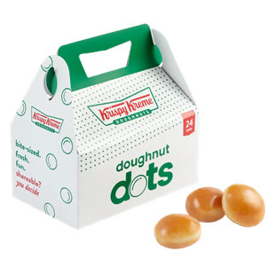 Picture of 24 Count Original Glazed<sup>®</sup> Doughnut Dots