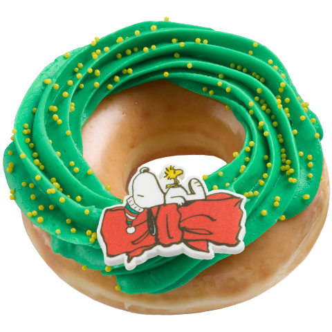 Christmas Wreath Doughnut