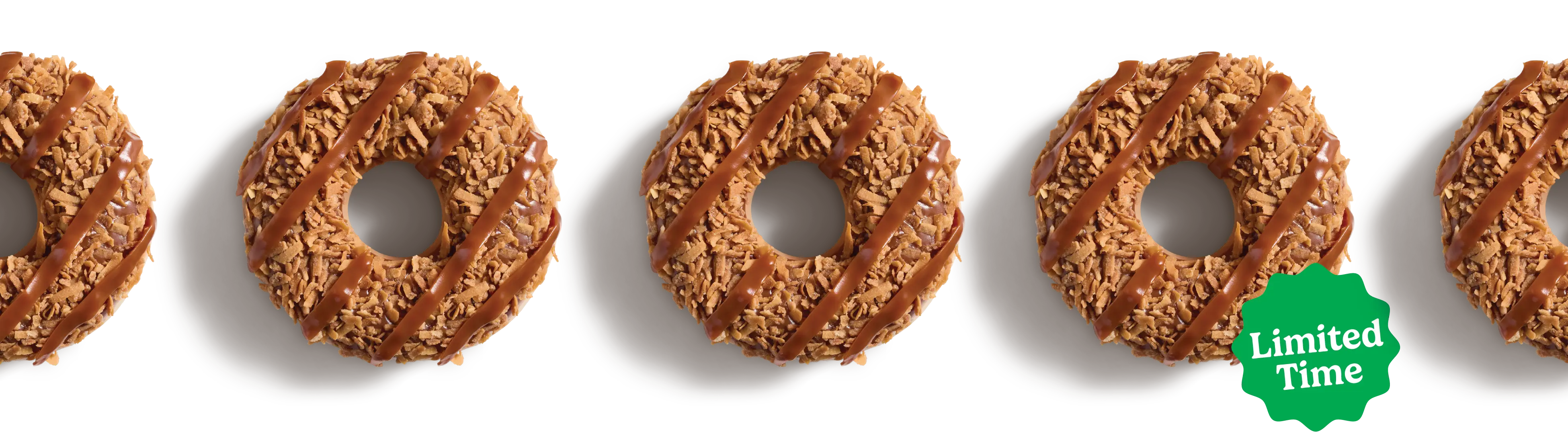 Coconut Caramel Doughnut 