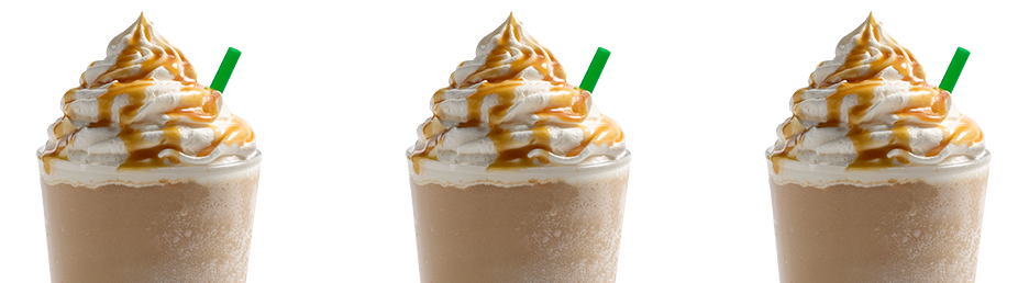 Caramel Vanilla Frozen Latte