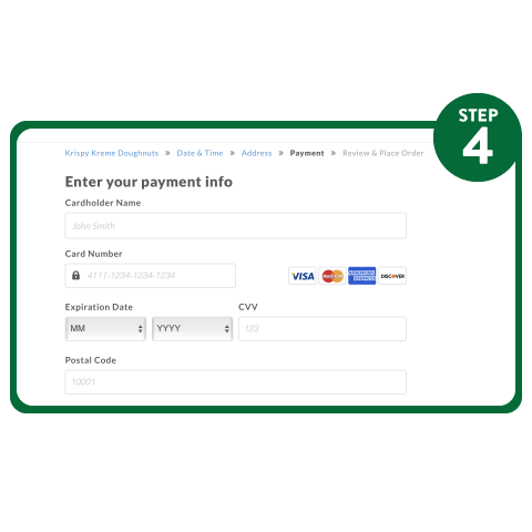 STEP 4: PAYMENT