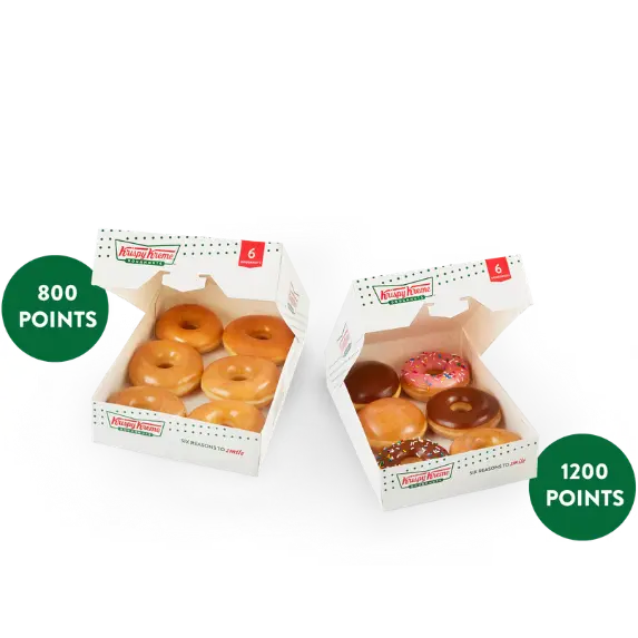 Enjoy 6 Doughnuts to Share