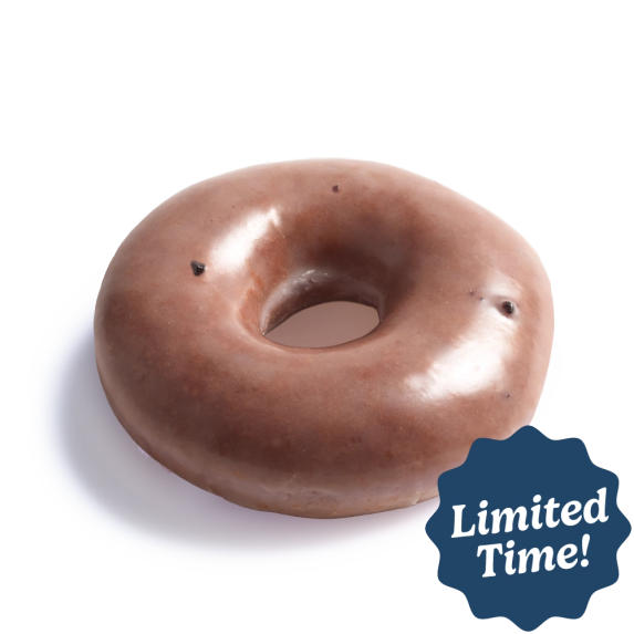 Original Glazed Blueberry Flavored Donut