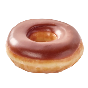 Picture of Chocolate Iced Doughnut