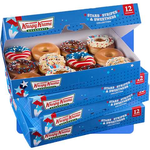 fourth of july doughnuts - catered