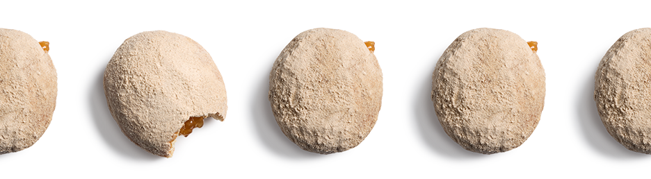 Cinnamon Apple Filled Doughnut