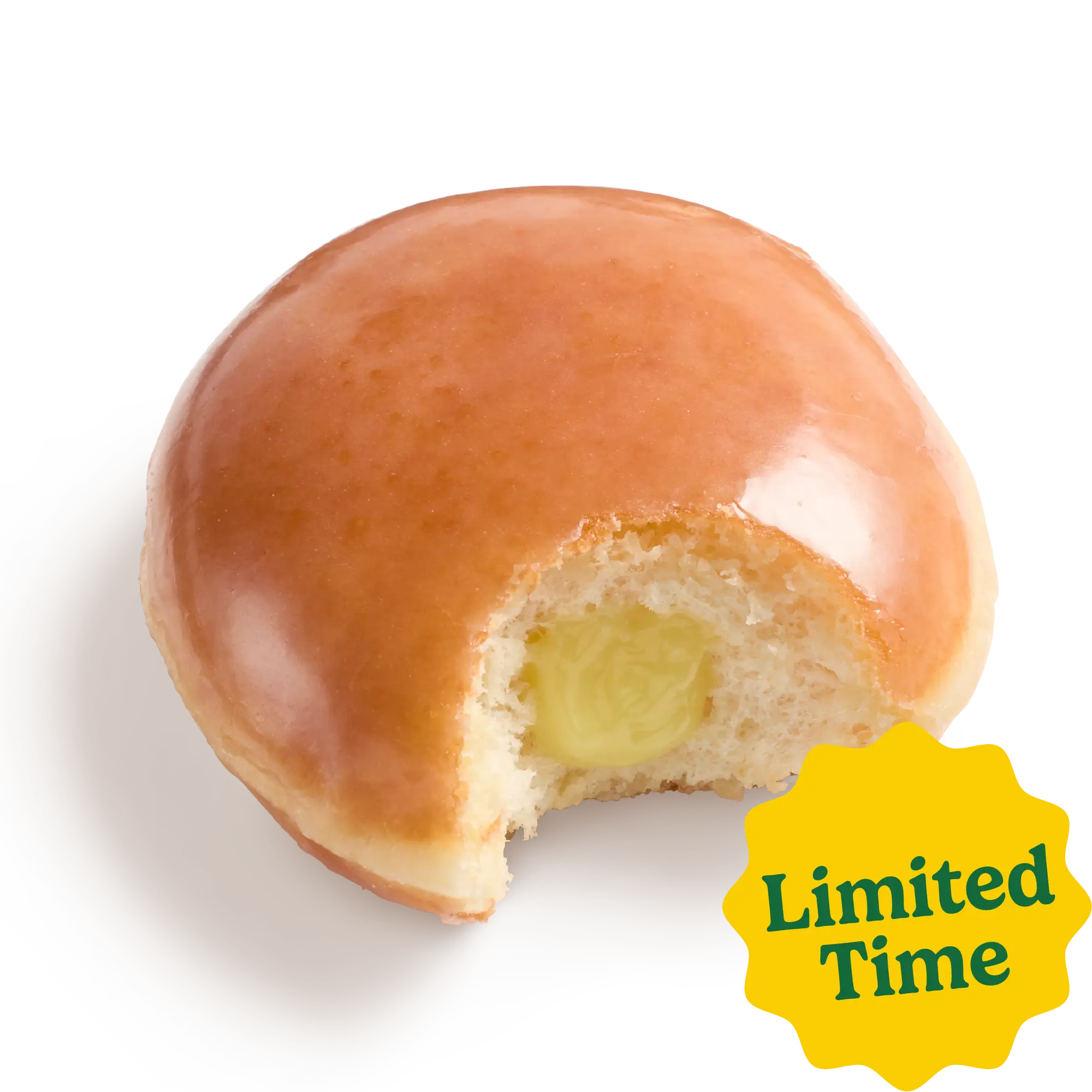 Picture of Original Glazed<sup>®</sup> Lemon Filled Doughnut