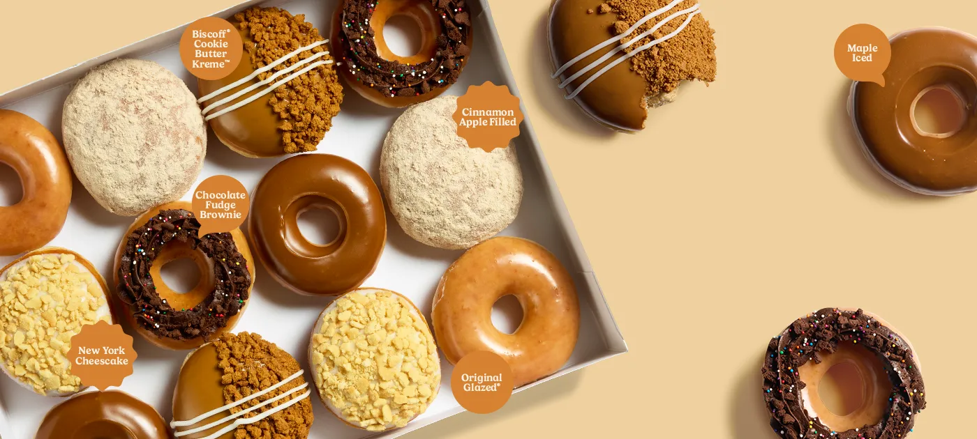 9 All-New Doughnuts at Krispy Kreme