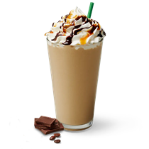 Picture of Frozen Caramel Mocha Specialty Latte