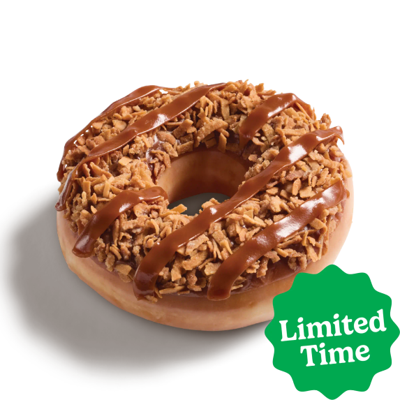 Coconut Caramel Doughnut