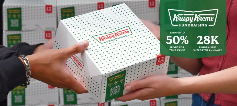 Fundraise with Krispy Kreme