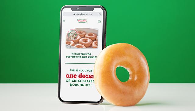 Krispy Kreme Digital Dozens Fundraisers