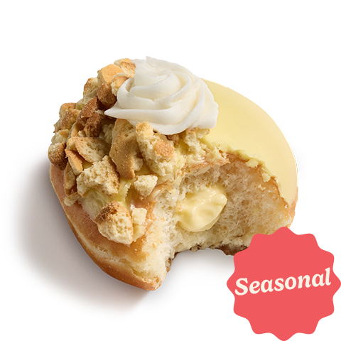banana pudding doughnut