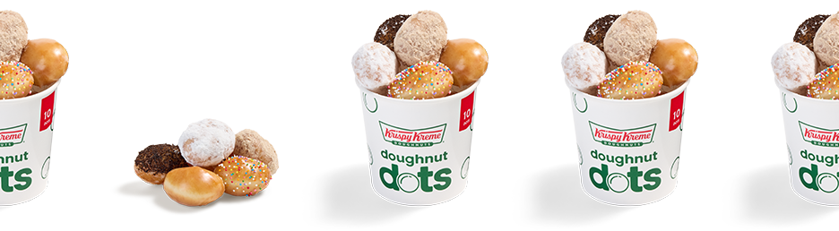 10 Count Assorted Doughnut Dots banner