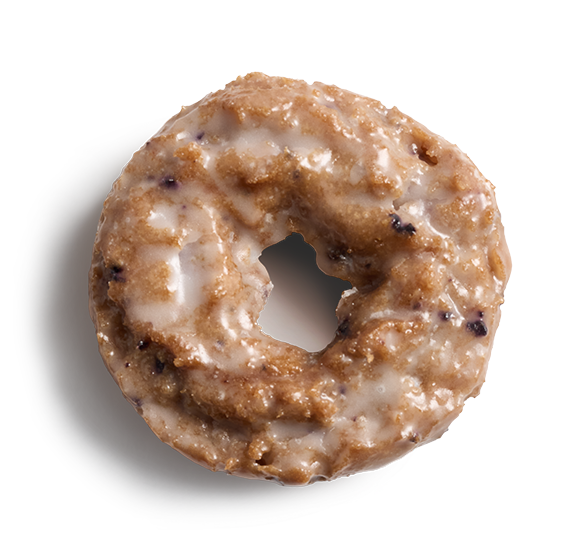 ORIGINAL GLAZED BLUEBERRY CAKE DOUGHNUT