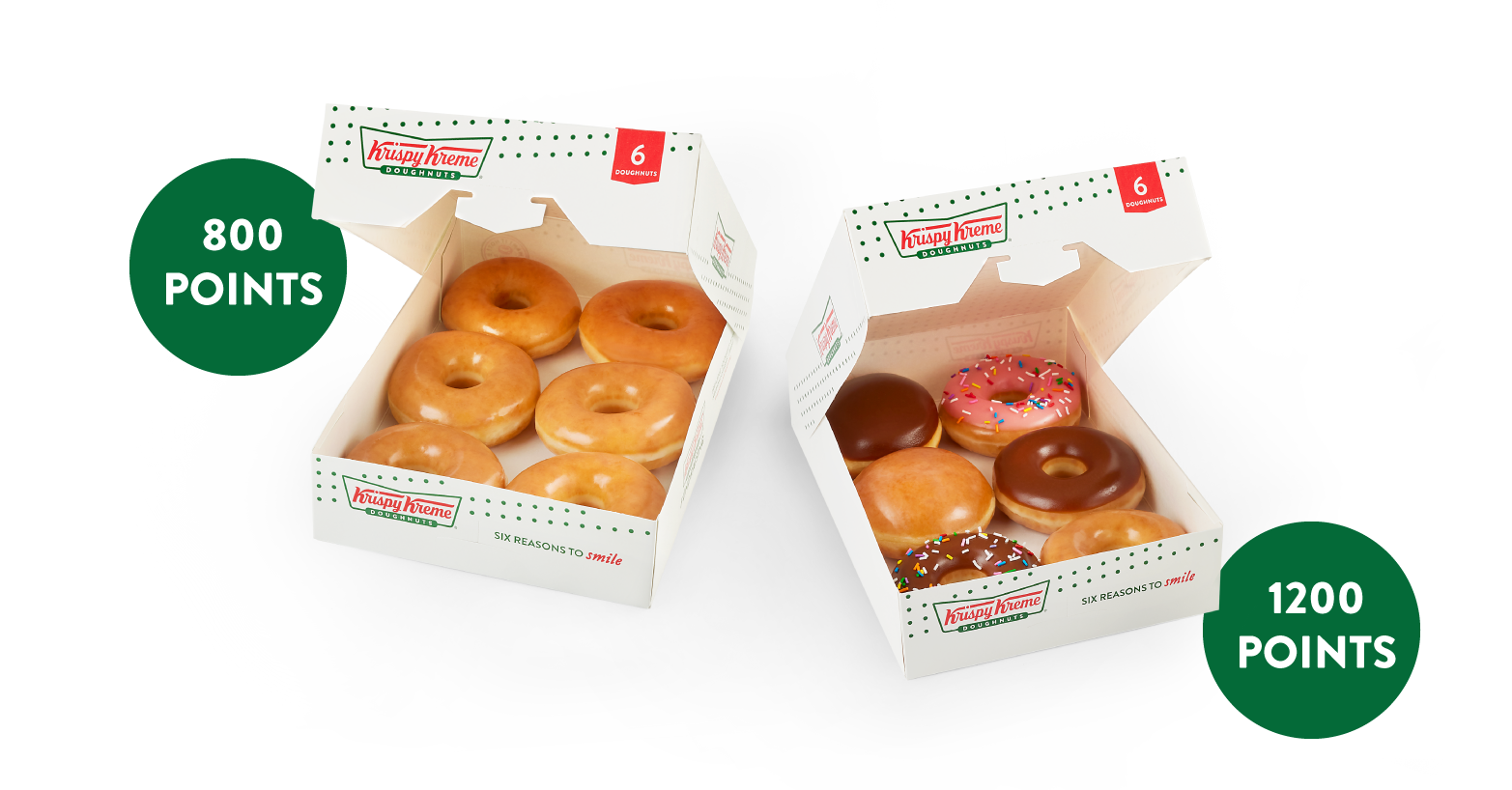 Enjoy 6 Doughnuts to Share